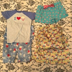 Lot of Girls Pajamas